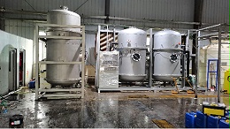 某客户10吨/天酸洗废水低温蒸发器处理工程案例