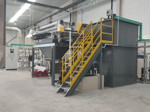 水清木华电镀废水处理项目现场