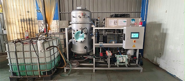 化学镍废液磷化废液低温蒸发项目现场
