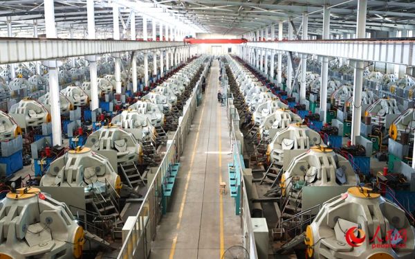 人造金刚石生产车间