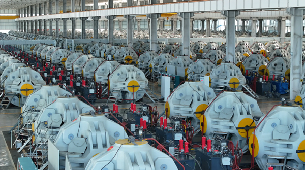 人造金刚石生产车间