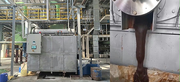 刮板结晶蒸发器项目现场