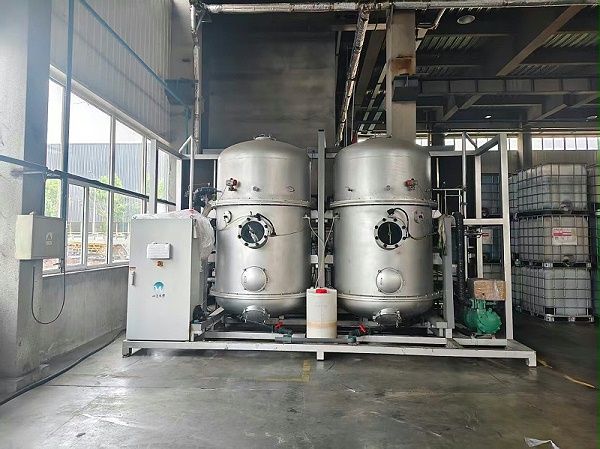 水清木华低温蒸发器项目现场