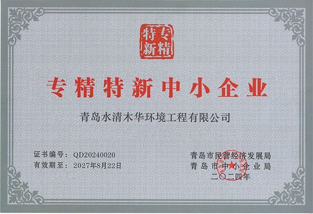 专精特新企业证书