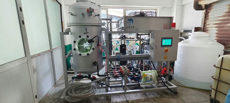 低温蒸发器处理化学镍废水项目现场