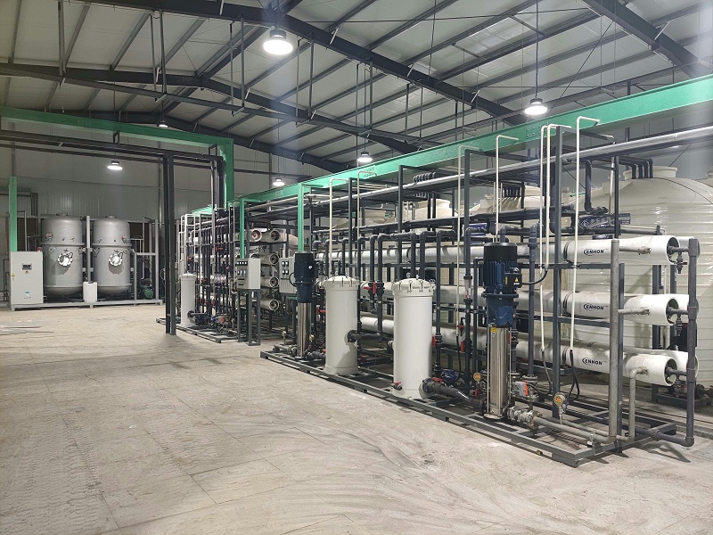 水清木华废水零排放工程现场