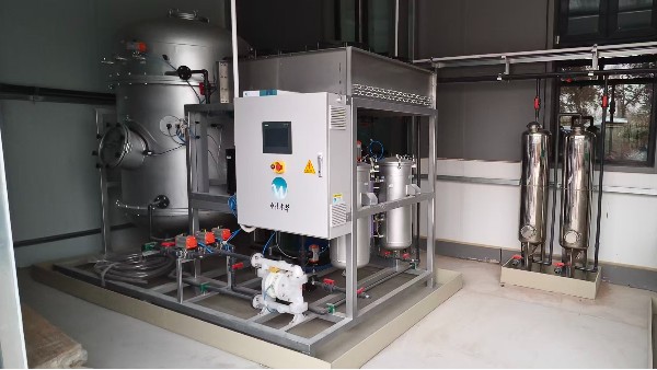 某航空零部件制造企业荧光检测废水和酸碱喷淋废水处理项目案例