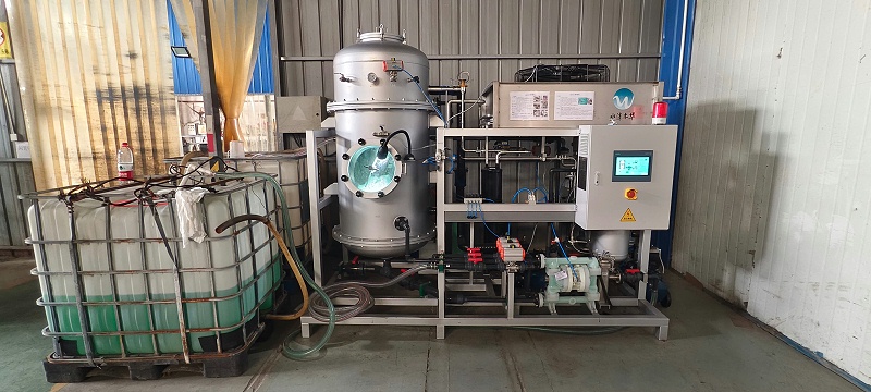化学镍废液磷化废液低温蒸发项目现场